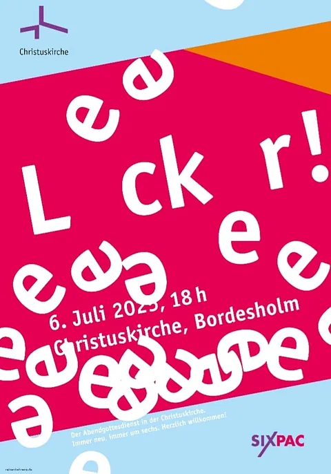 SixPac Frohen Mutes am 18. Mai, 18 Uhr